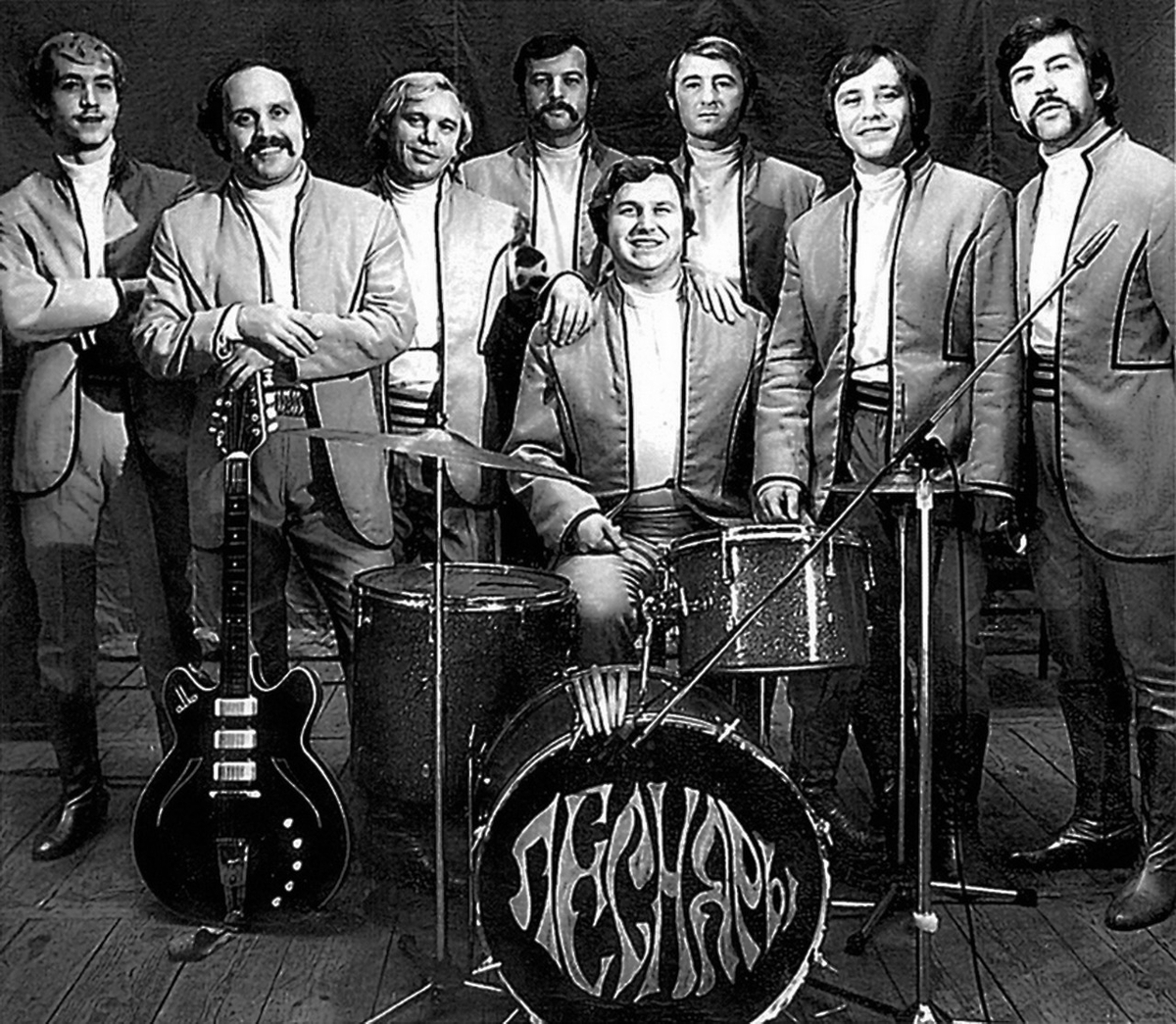 ВИА «Песняры». Конец 1970 - начало 1971 годов.