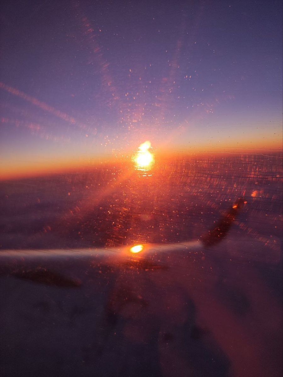 Вид из иллюминатора