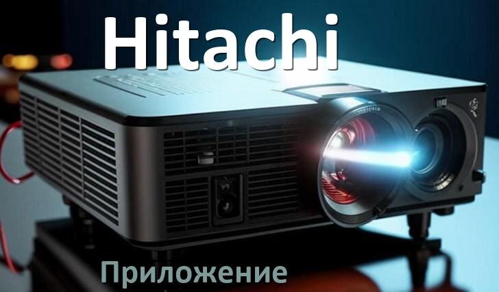 
Приложение для проектора Hitachi на iPhone, телефон Android и Windows для подключения и управления
