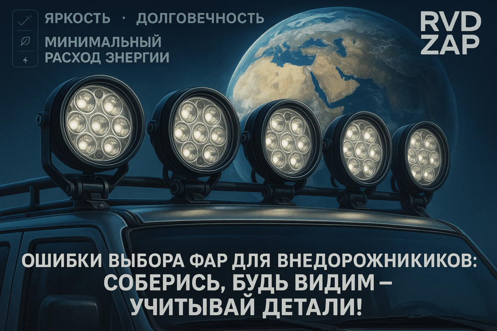    Ошибки выбора фар для внедорожников admin