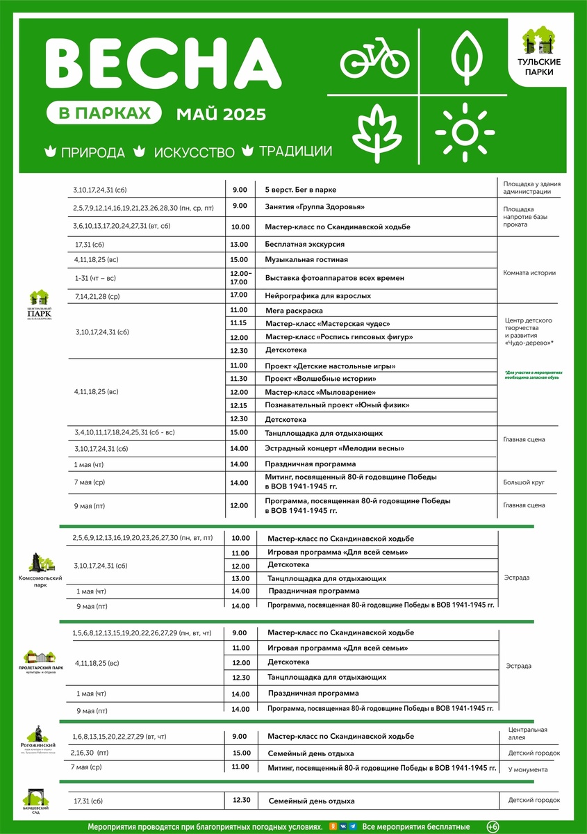 Фото: Тульские парки