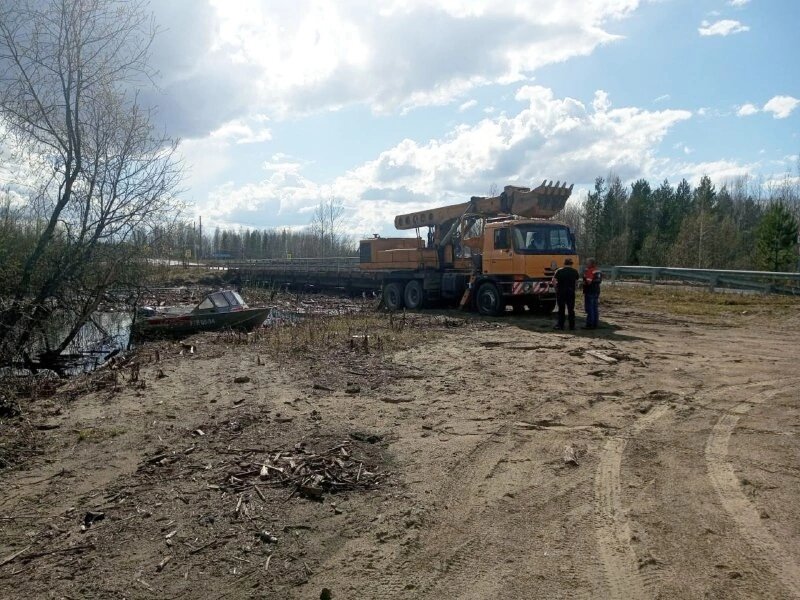    В Мегионе ввели режим повышенной готовности из-за подъема уровня воды в реках