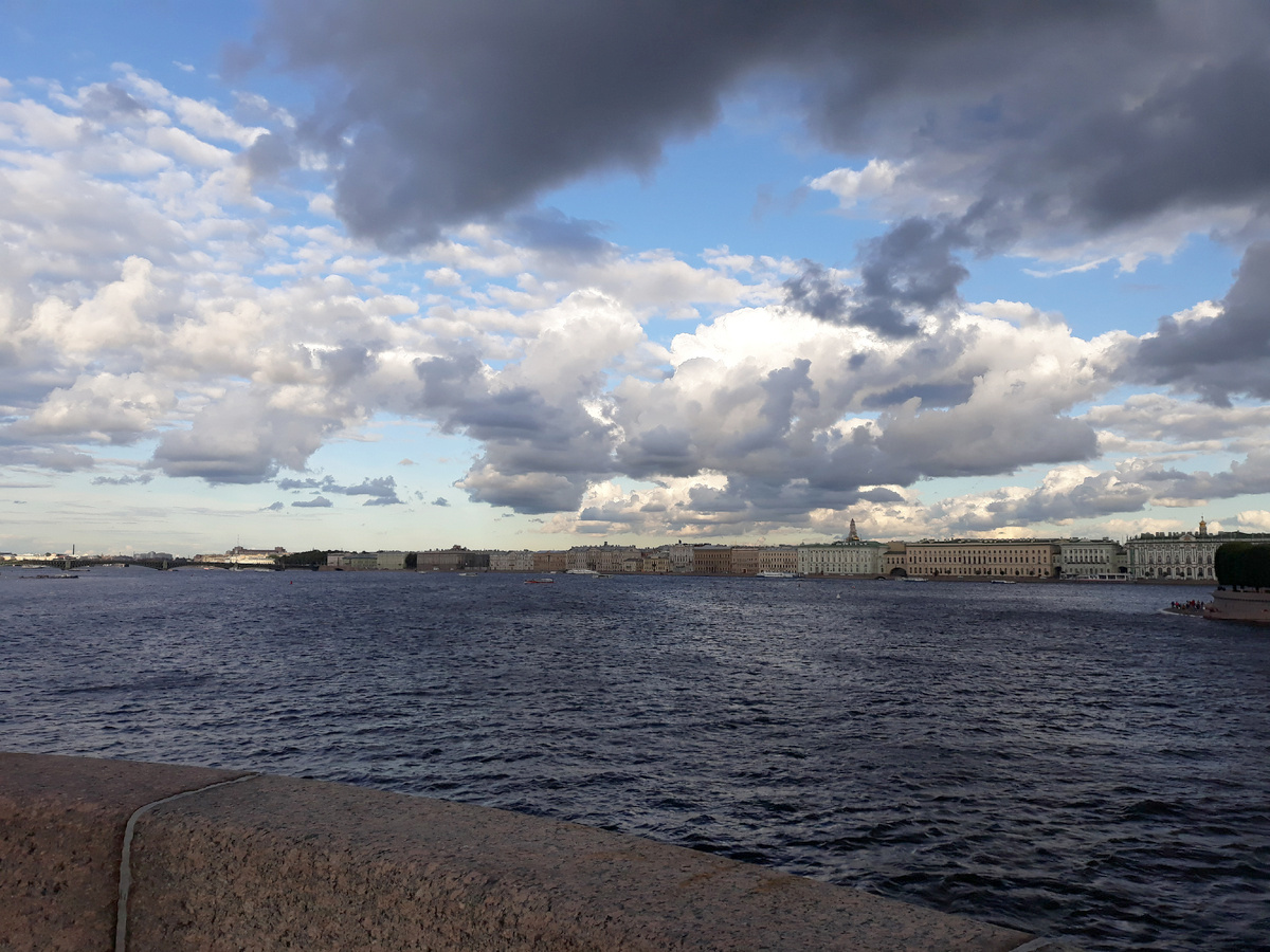 Тучи начали сгущаться.