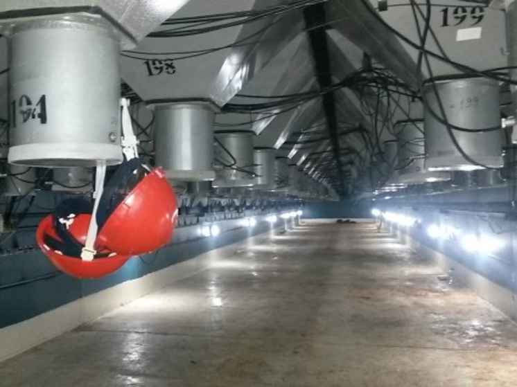 Фотография центральной части установки "Ковер-3". Виктор Романенко, ИЯИ
