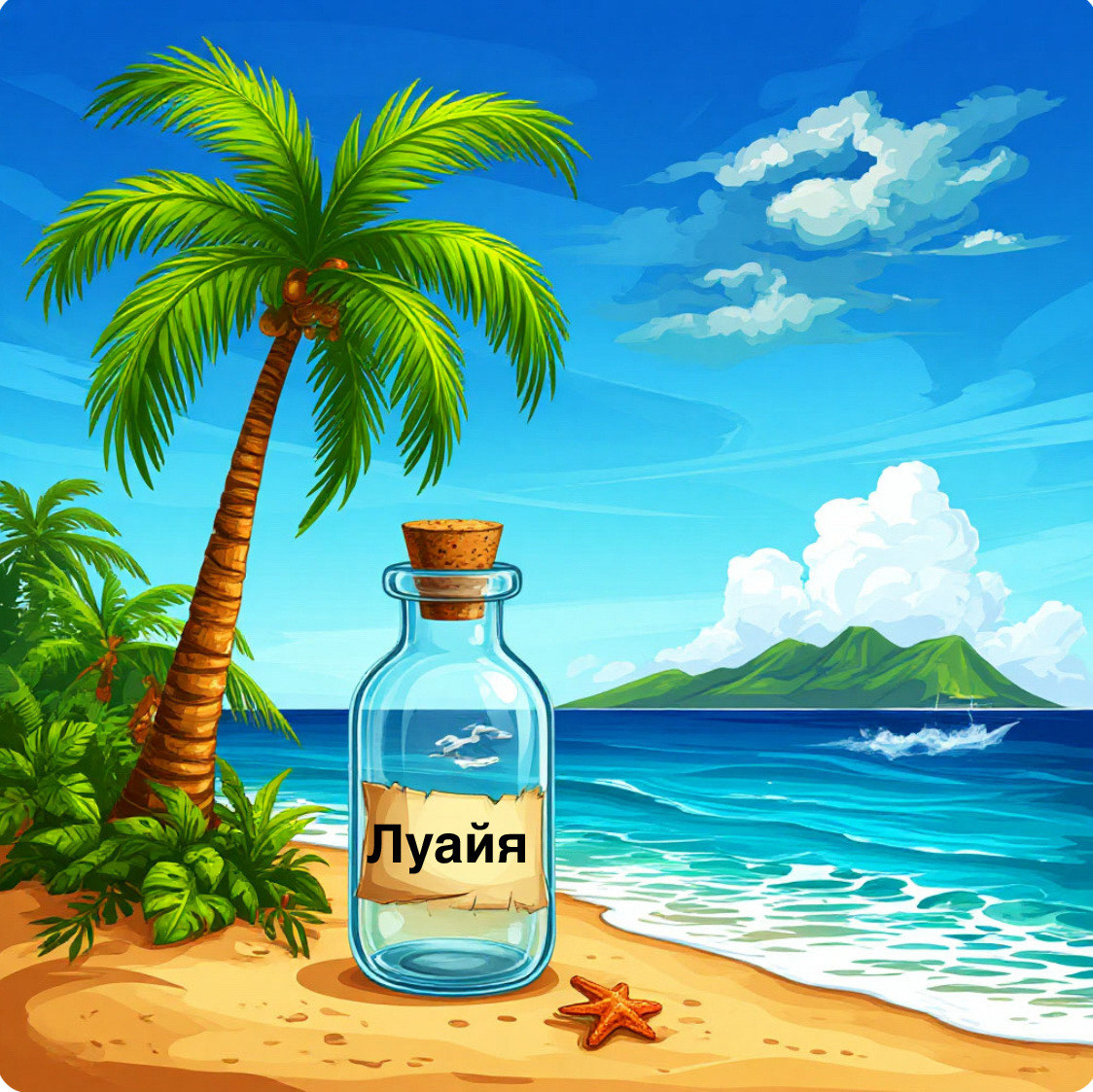 Гавайский квест на улице для детей