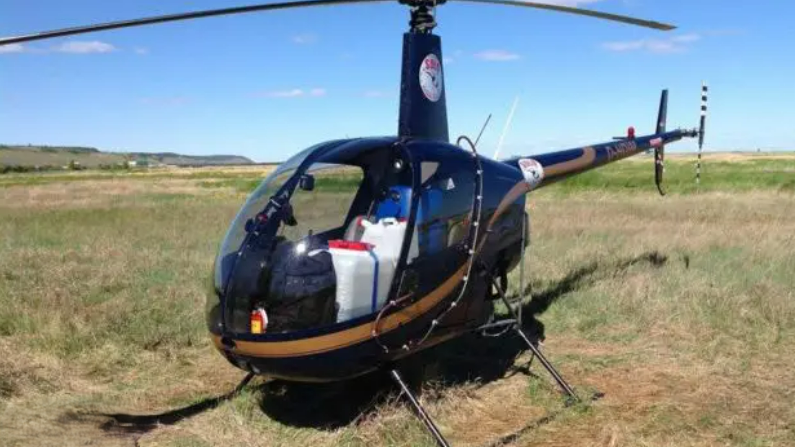 Вертолет Robinson R22, источник bbc.com