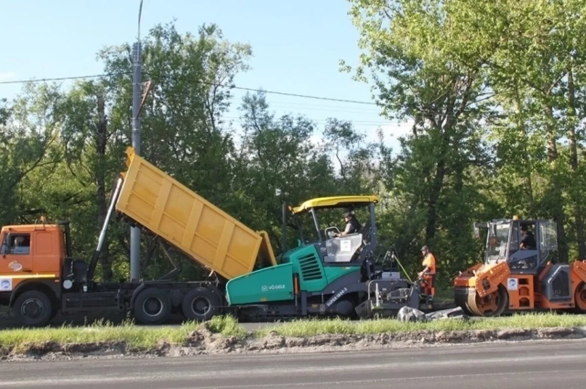    Подрядчик сфрезеровал асфальт на участке Московского проспекта в Брянске