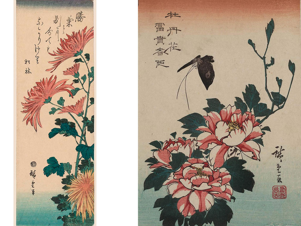 Гравюры японских мастеров: Хокусай и Хиросигэ (листайте карусель). Это Утагава Хиросигэ