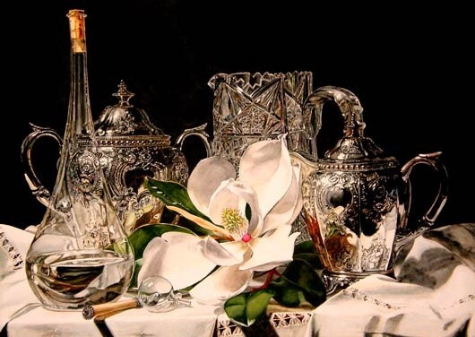 Фотореализм. Акварельные натюрморты. Художник Лорин МакКракен