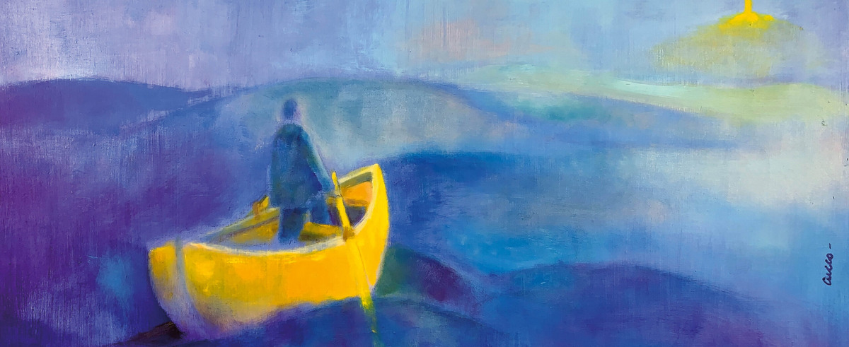 Иллюстрация Джулиано Кукко из книги « До того, как я вырос» — лирической иллюстрированной книги о художнике внутри