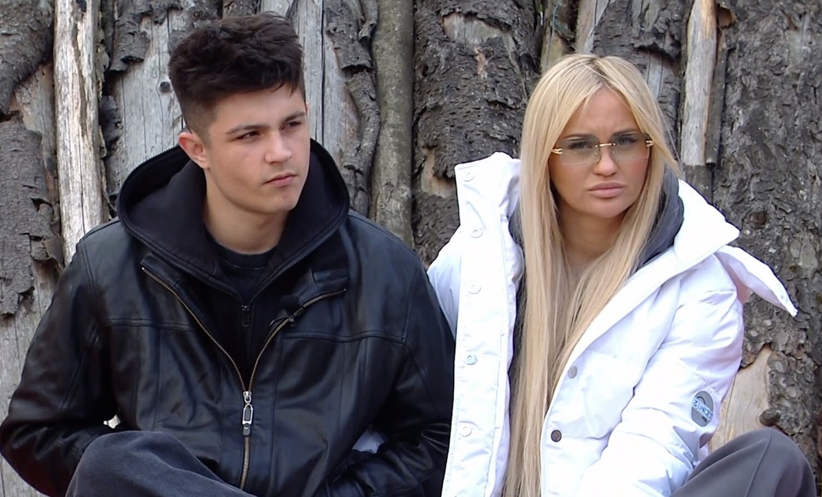 Никита Гуранда и Элина Рахимова (фото из эфира на «Okko»)