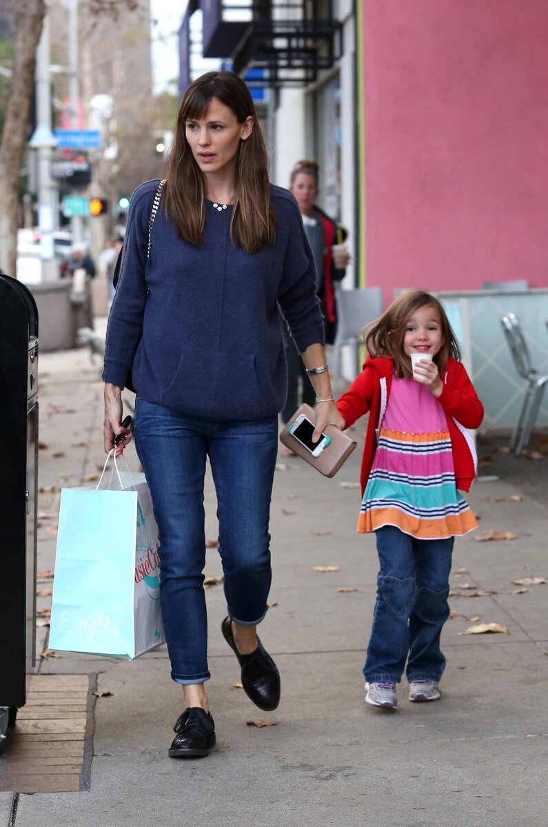 Дженнифер Гарнер с Серафиной