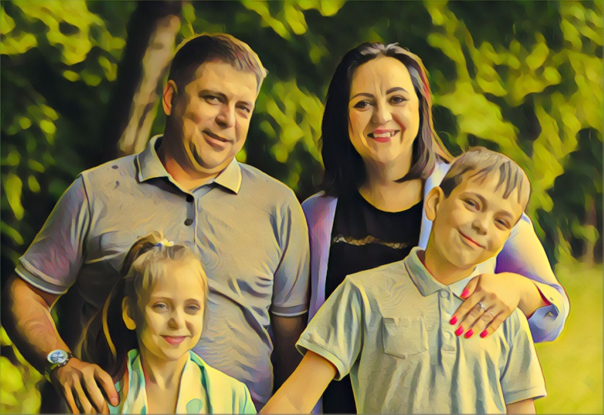 Счастливая семья