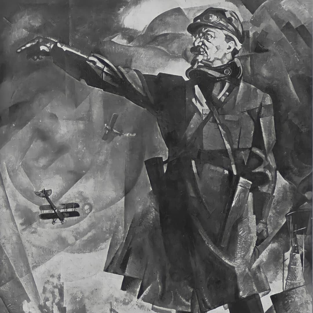 Портрет Льва Троцкого, работа Юрия Анненкова 