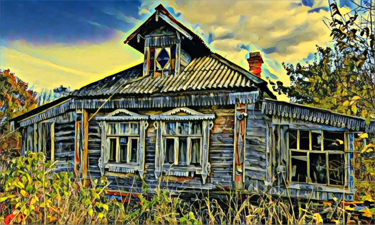 Заброшенный дом деда Матвея