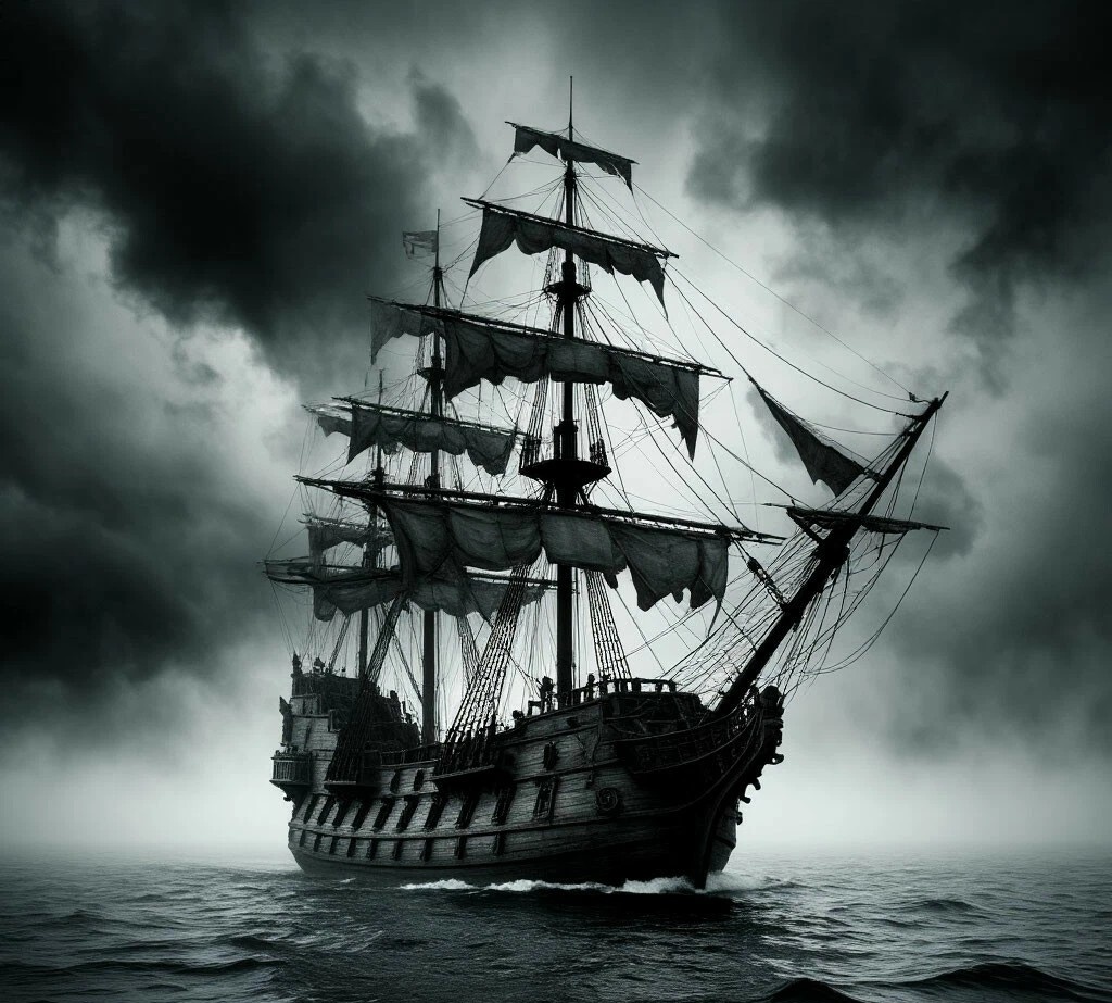 Корабль призрак 👻 