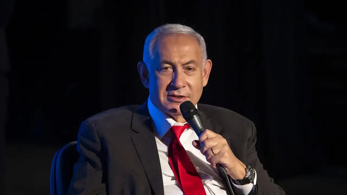    Премьер-министр Израиля Биньямин Нетаньяху.