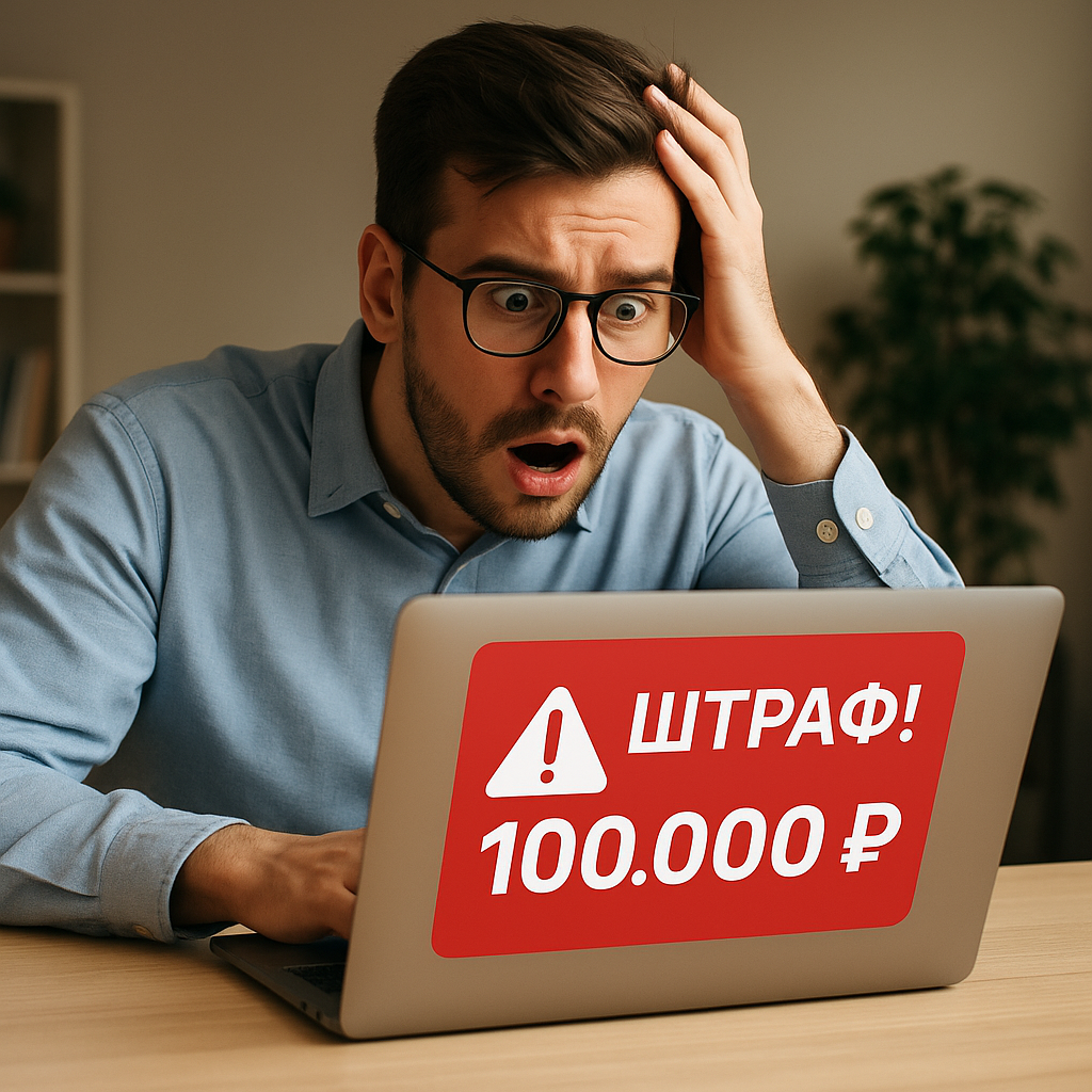 Штрафы за неподачу уведомления об обработке персональных данных