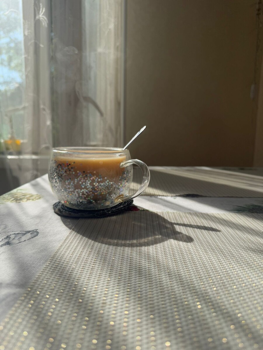 Дымится чаек мой 😁