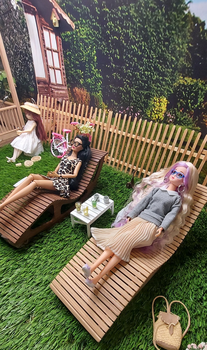 Вариант летнего отдыха на даче. Фото автора канала.