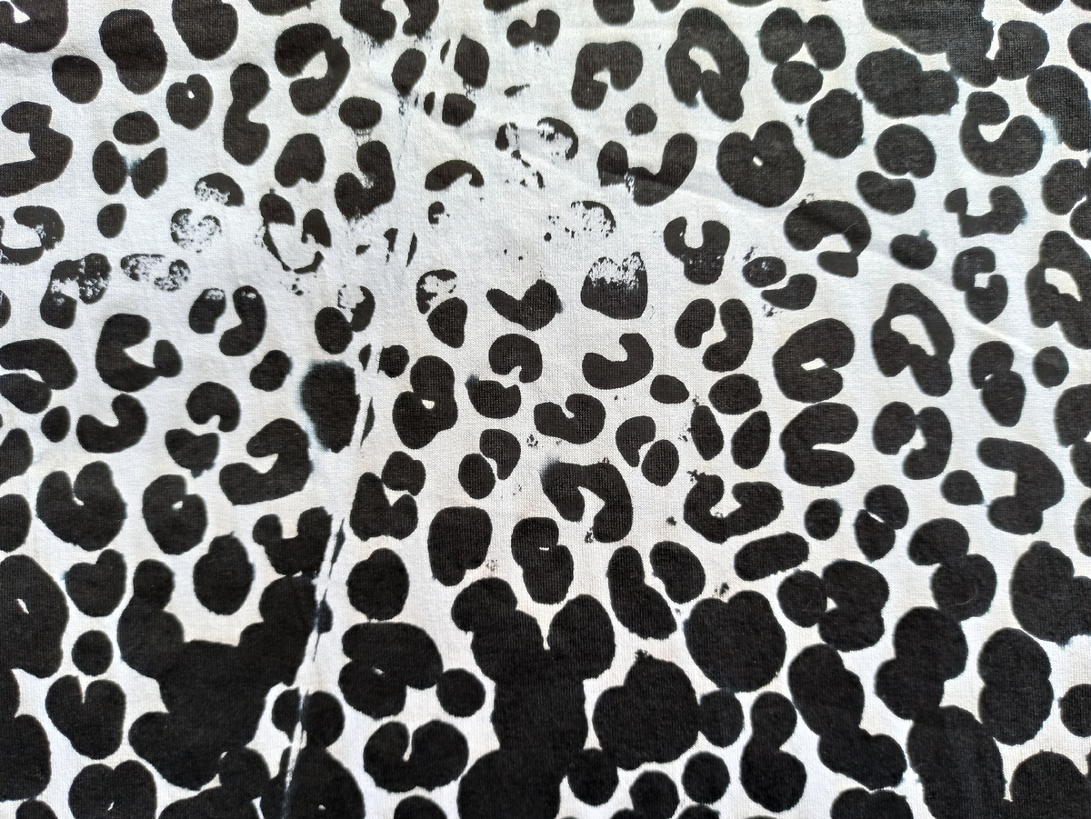 Леопардины не пропечатались