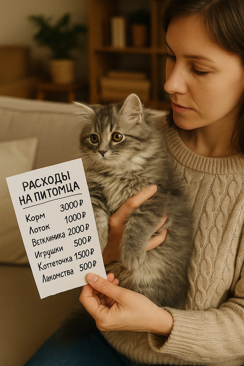 📸 - Мурлычу у вас на руках, а ваш кошелёк уже в обмороке