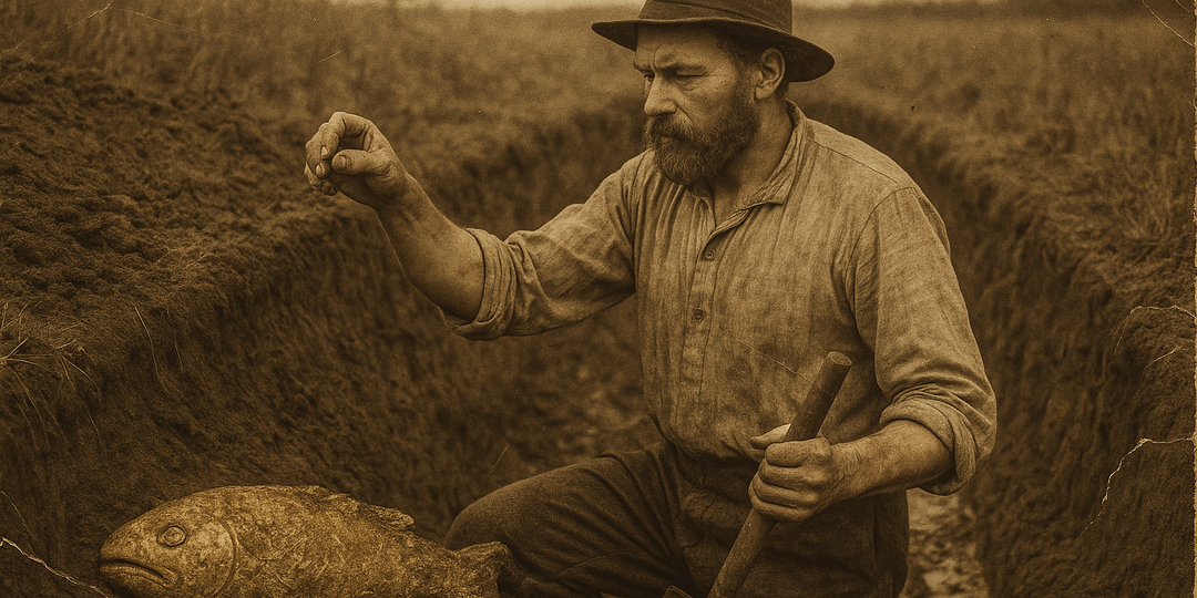 Невероятноя находка неграмотного крестьянина. Он даже не понял, что нашёл и бросил бесценные золотые предметы на краю поля