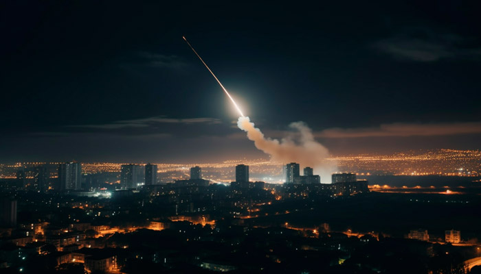 Российским ПВО снова пришлось отращжать атаки беспилотников. Фото: нейросеть