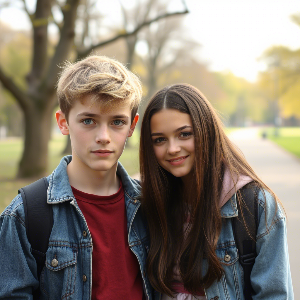 Саша и Полина. До того, как их пути разошлись