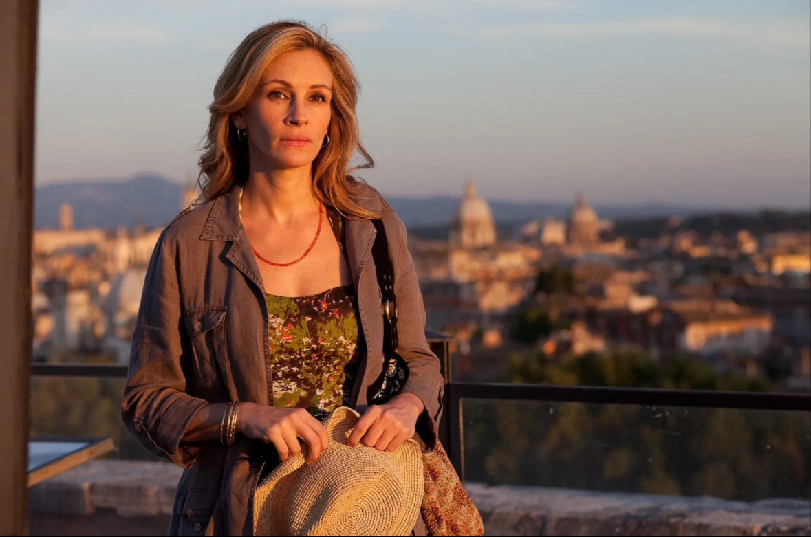 Кадр из фильма «Ешь, молись, люби» 2010г.