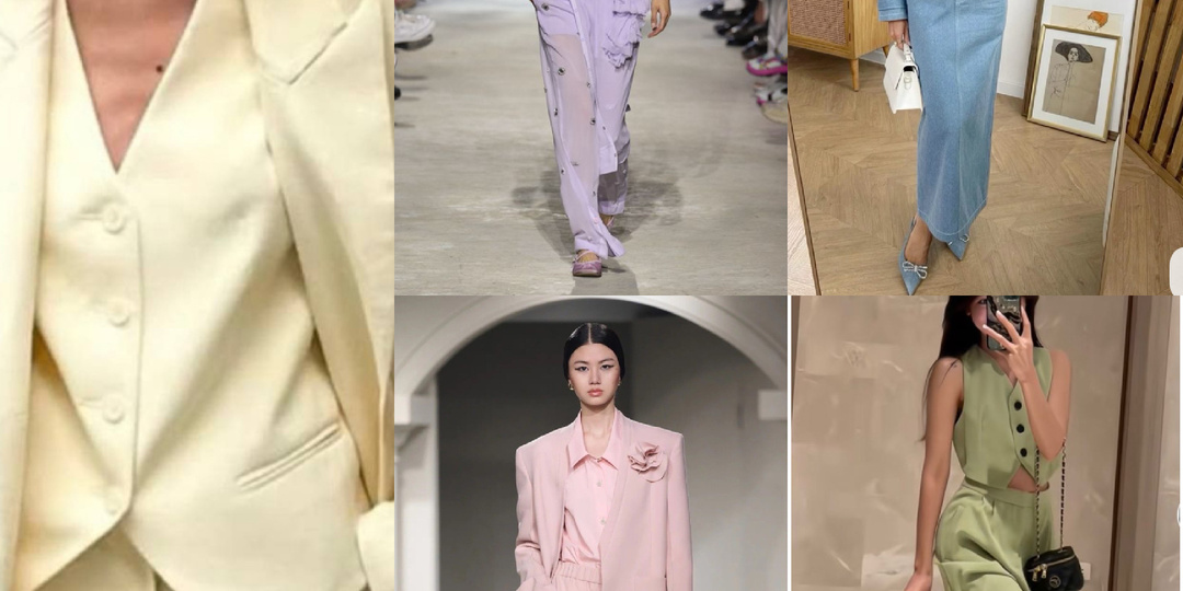 5 самых модных пастельных оттенков на весну-лето 2025 (вдохновляемся)