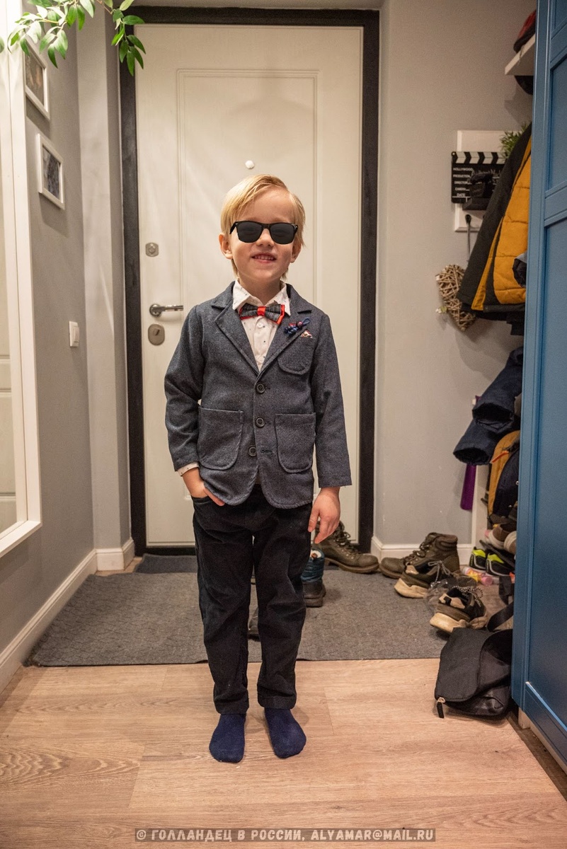 Сын большой теперь! Фото: Голландец в России