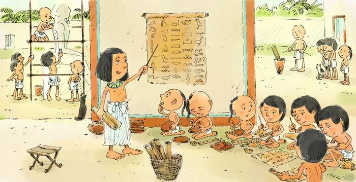 Школа в Древне Египте