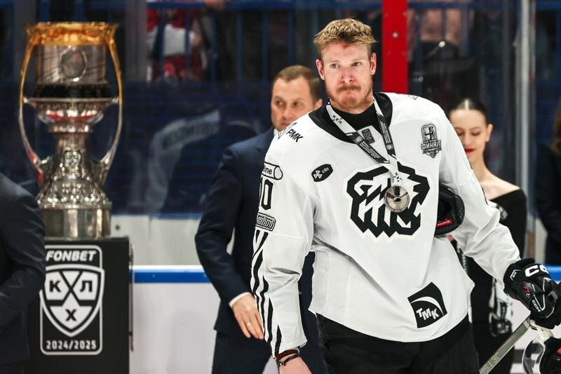    Фото пресс-служба ХК «Трактор» / Челябинскому коллективу достаются серебряные медали чемпионата КХЛ