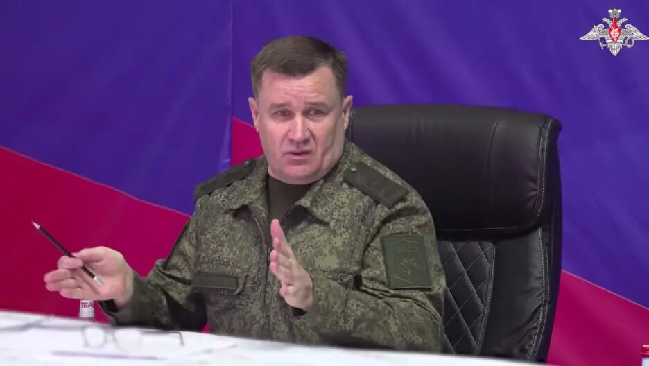    Андрей Мордвичев. Фото: скриншот из видео пресс-службы Минобороны России.