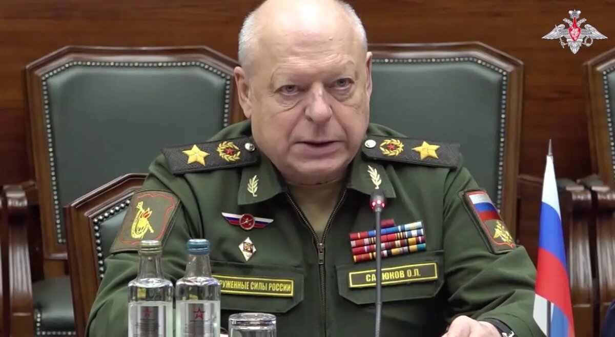    Олег Салюков. Фото: скриншот из видео пресс-службы Минобороны России.