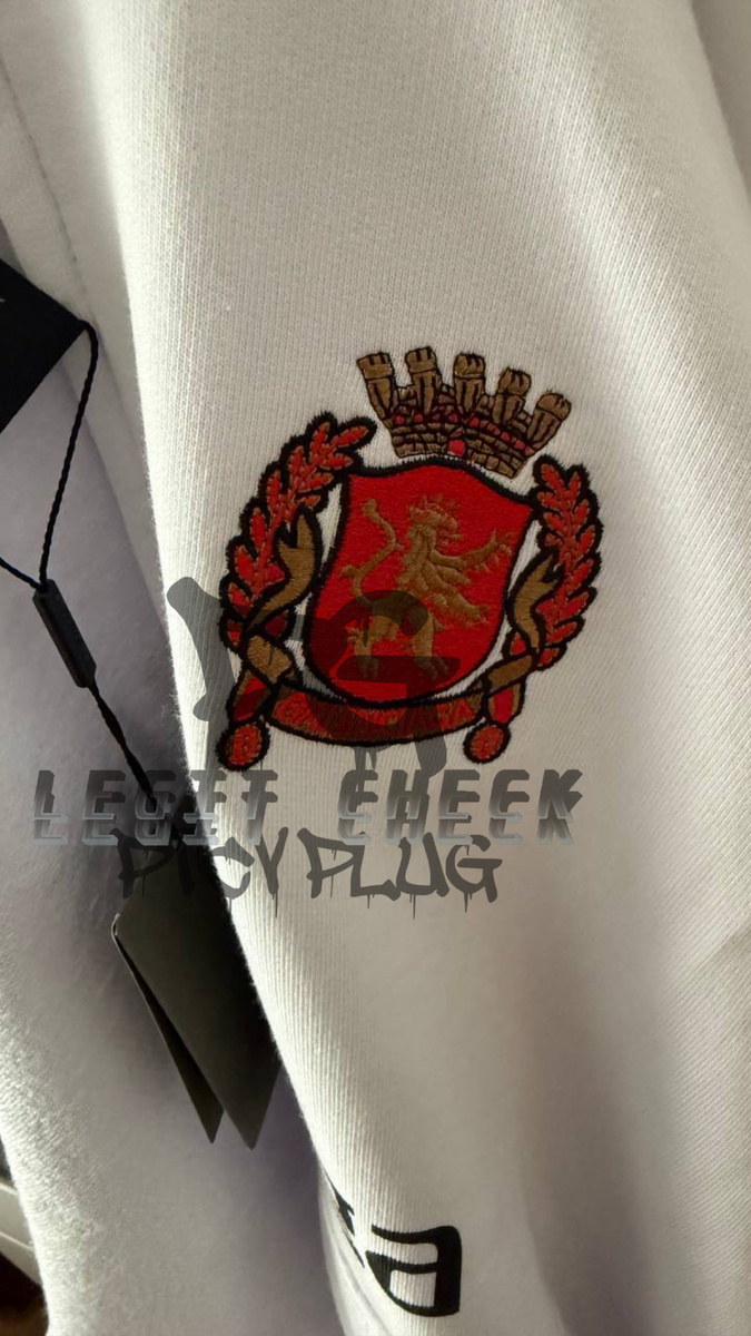 Balenciaga Soccer Paris Zip Up Hoodie