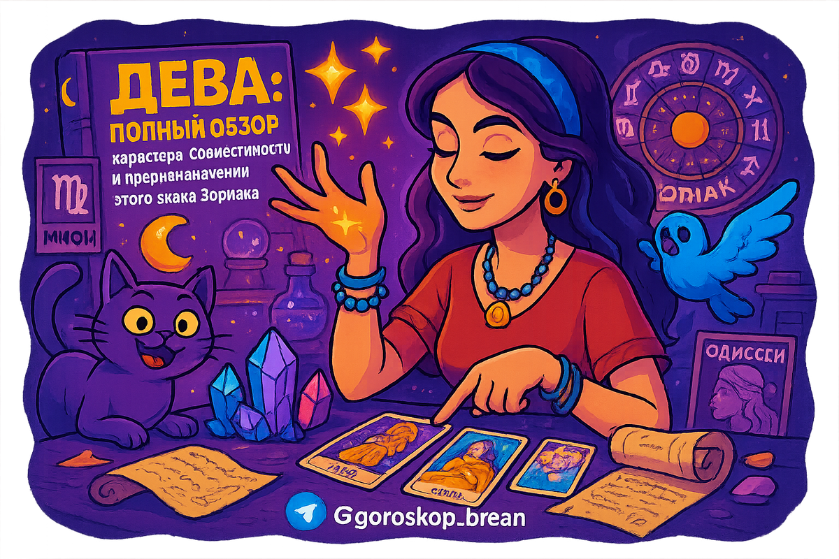    Дева и её тёмные стороны как скрытые маги порядка и хаоса в отношениях Мария