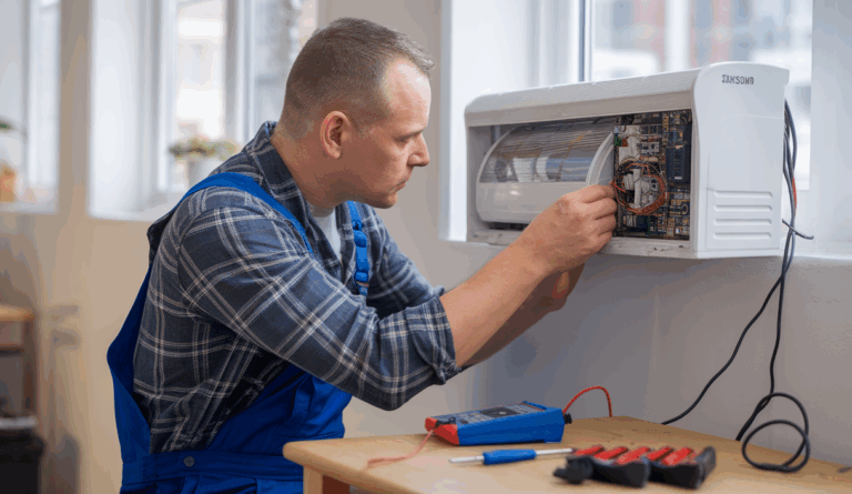    Почему кондиционер выключается через 5 минут работы? Михаил Юрьевич