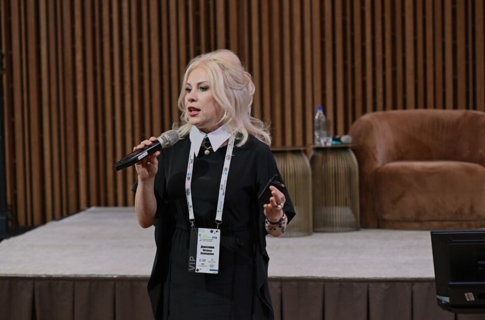    Наталья Девяткова. VII форуме ALTAI REALESTAT 2025. Источник: предоставлено Союзом риэлторов Барнаула и Алтая