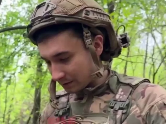    Солдат Туча. Фото: скриншот с видео русских военкоров