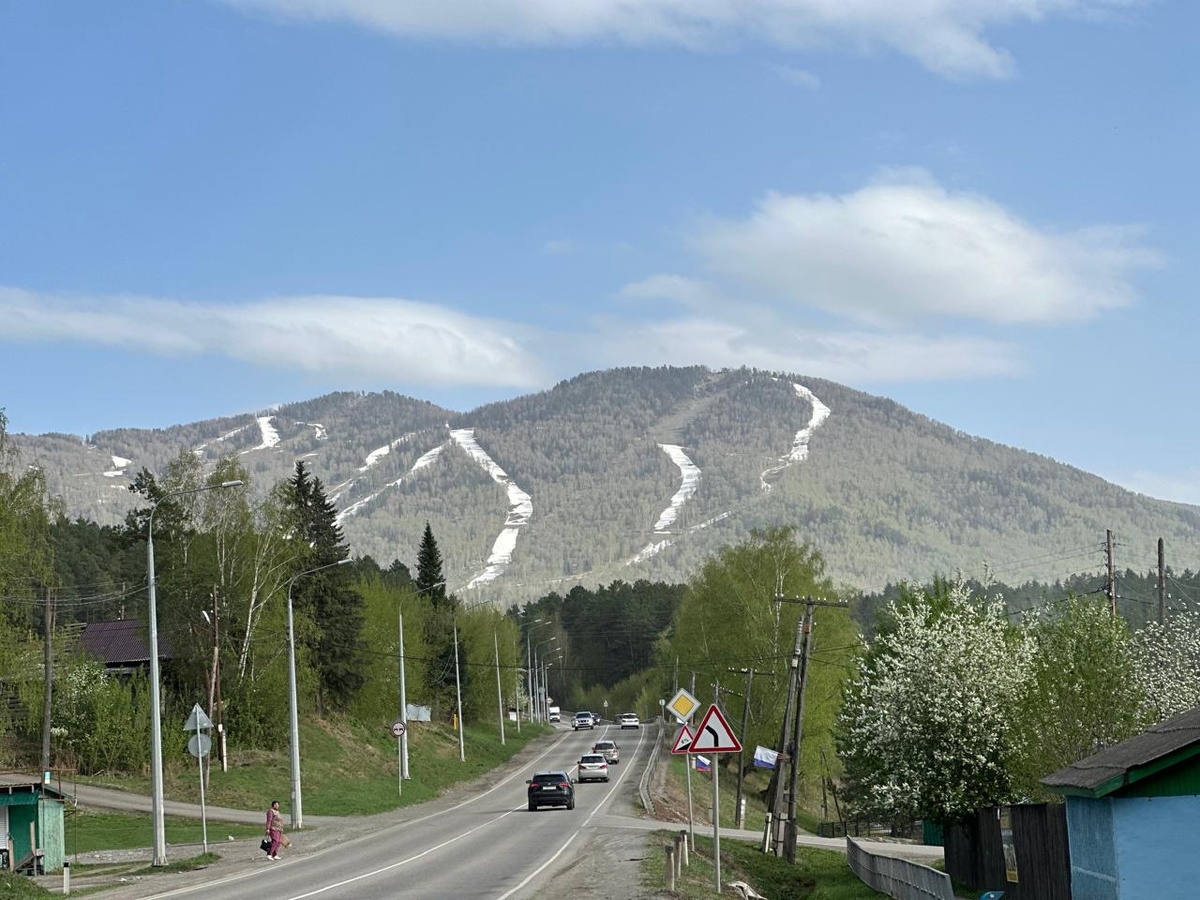 Фотография автора. Из-за руля.