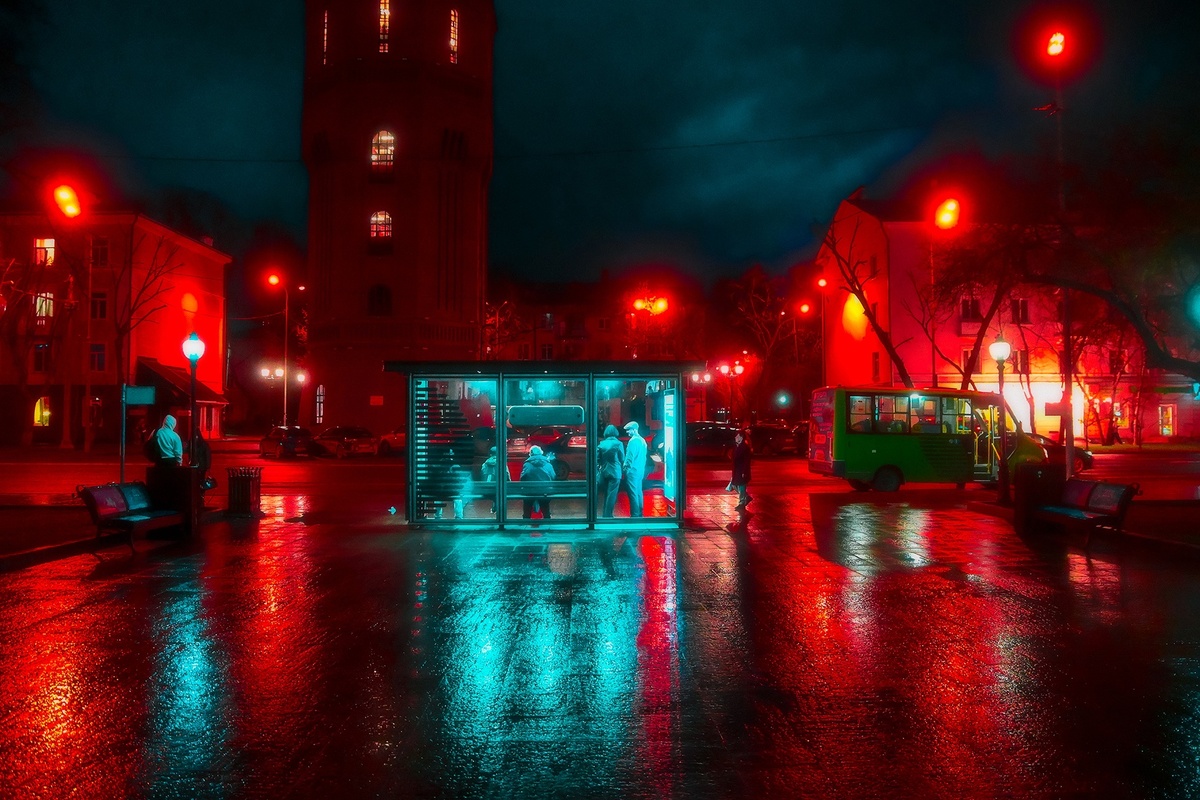 фото Сергея Елесина "Остановкка"