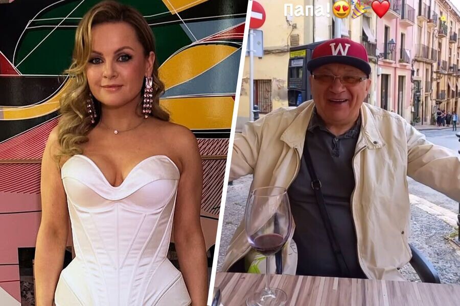 Юлия с отцом