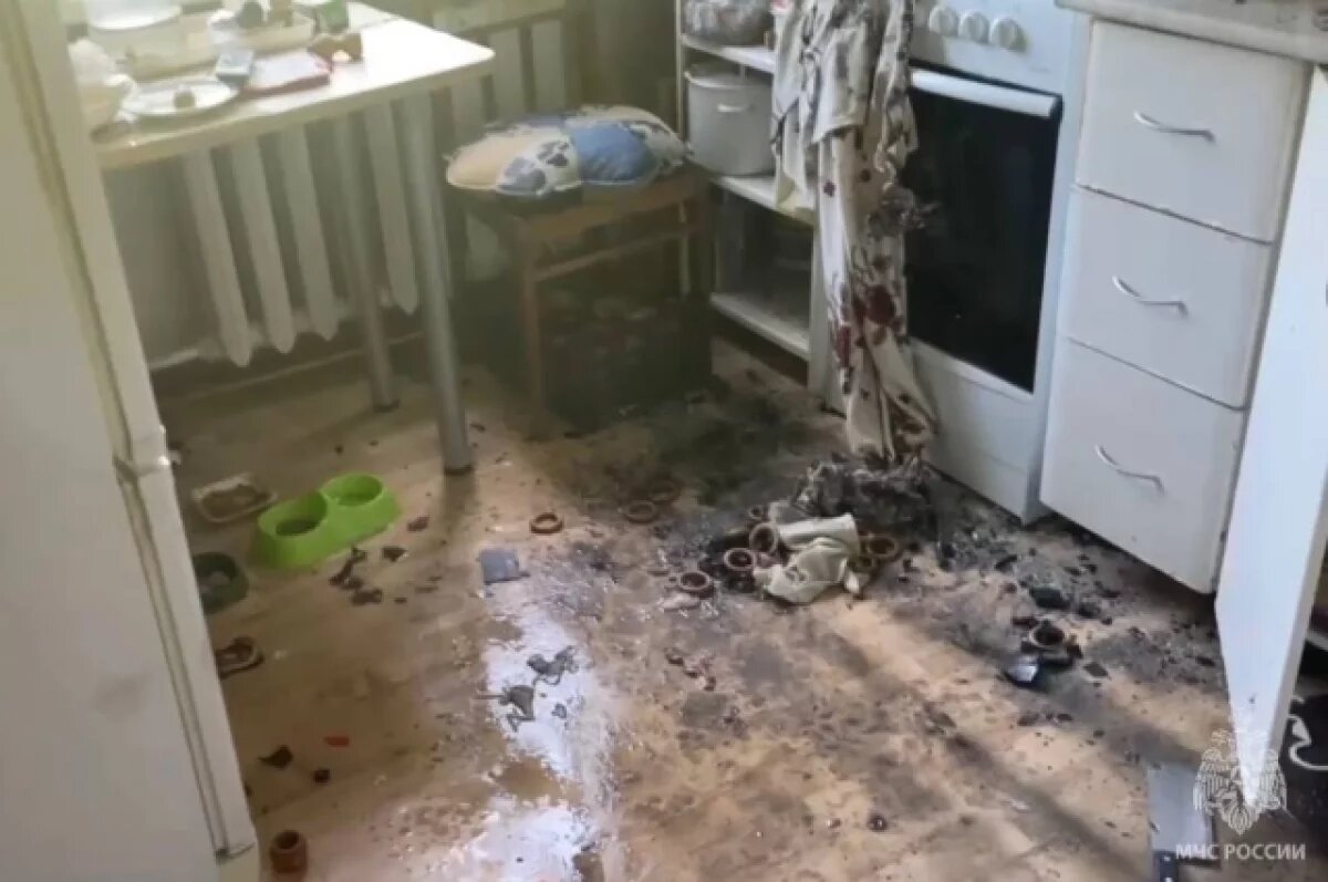    Мужчина погиб в полыхающей квартире в Ижевске