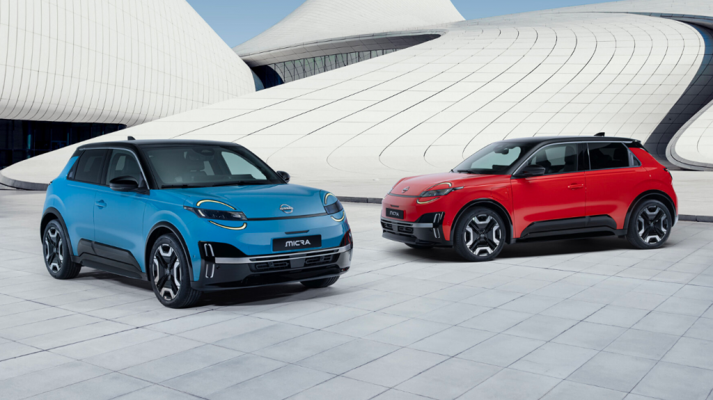 Nissan Micra дебютировал в своем новом поколении - электрическом!