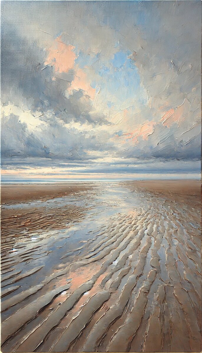 Отлив на побережье