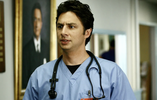    Зак Брафф. Кадр из сериала «Клиника»