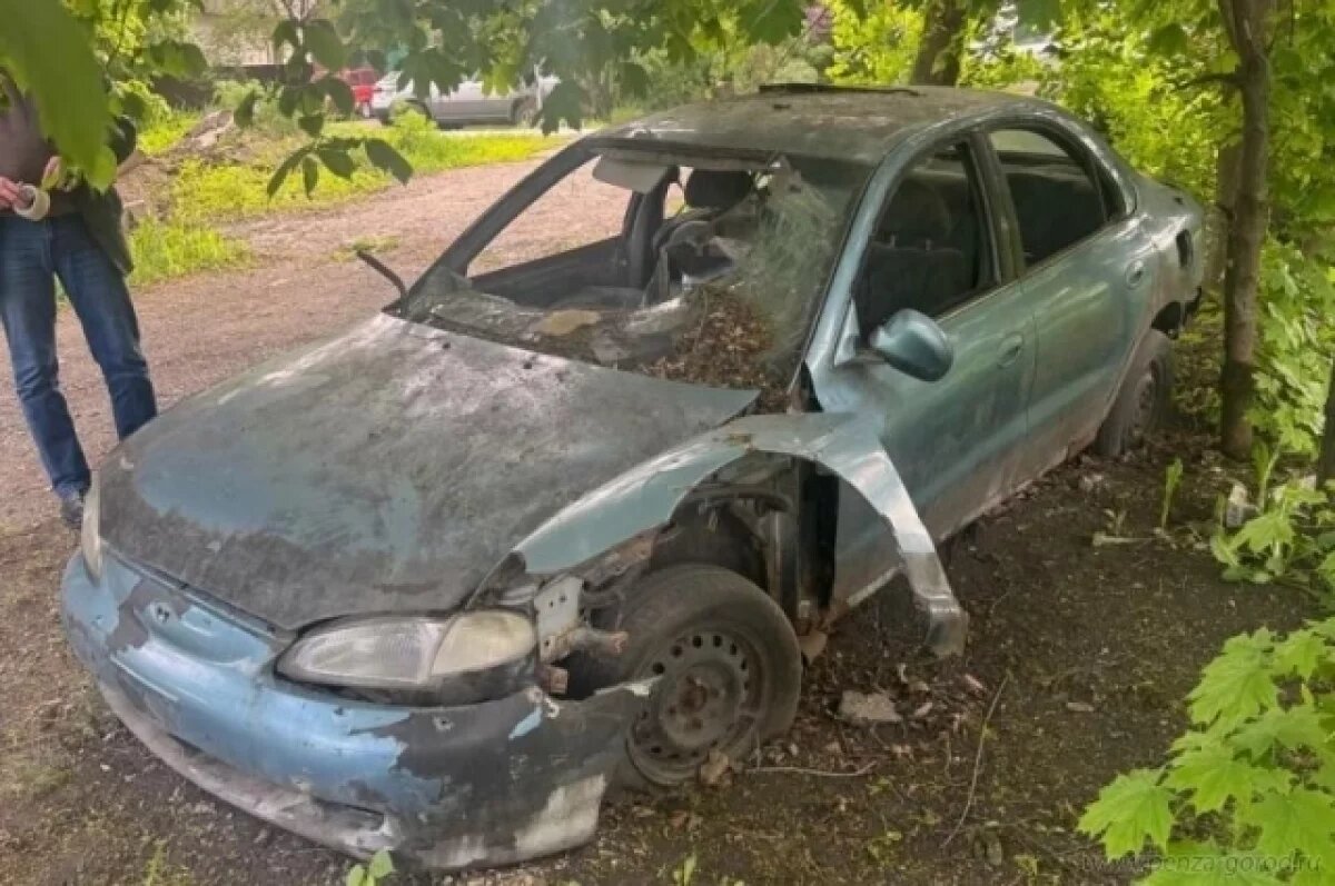    13 брошенных машин эвакуировали в Пензе за два месяца