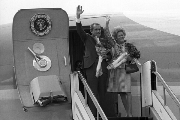 Официальный визит президента США Ричарда Никсона и его супруги Пэт в СССР, 1972 год / Юрий Абрамочкин/РИА Новости  